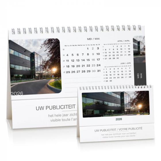 Bureaukalender 2027 met uw eigen foto's