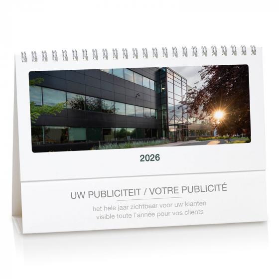 Bureaukalender 2027 met uw eigen foto's