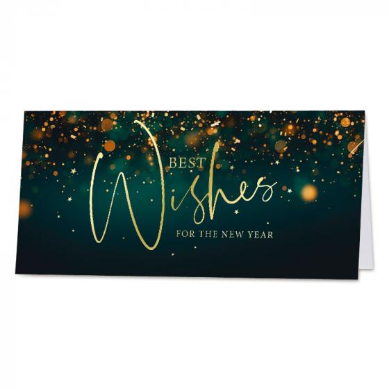 Feestelijke zakelijke nieuwjaarskaart