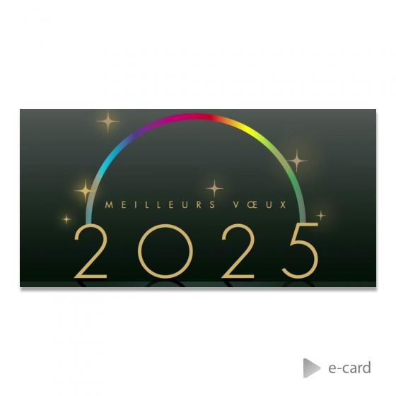 E-card met kleurovergang - Franstalige versie
