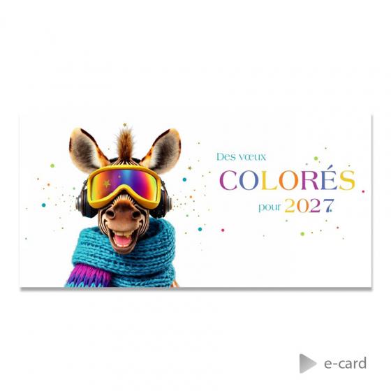 Franstalige e-card met grappige illustratie