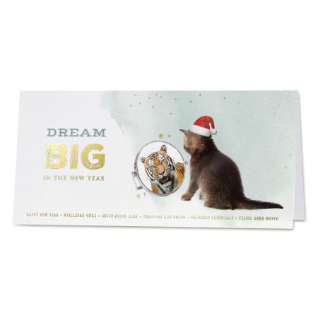 "Dream big" nieuwjaarskaart