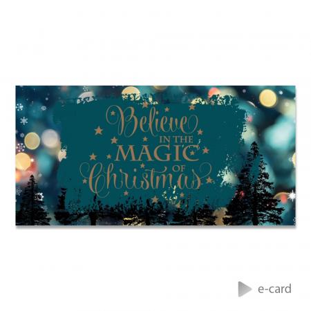 E-card magische kerst